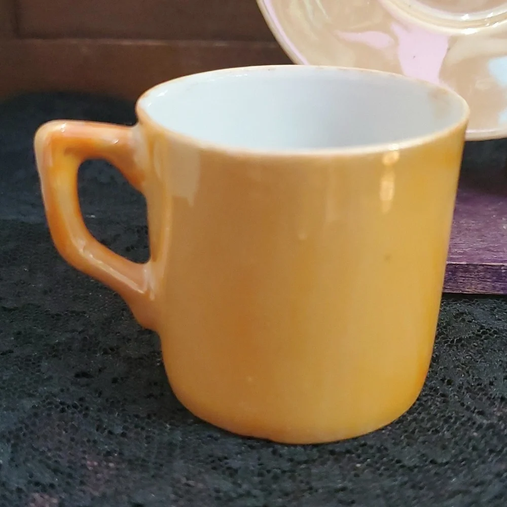Vintage‎ Mini Tea Cup & Saucer Made in Occupied Japan EG